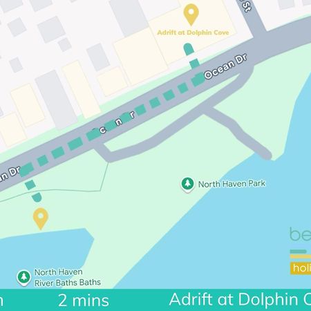 Adrift At Dolphin Cove Apt 5 - Riverfront Modern North Haven Kültér fotó
