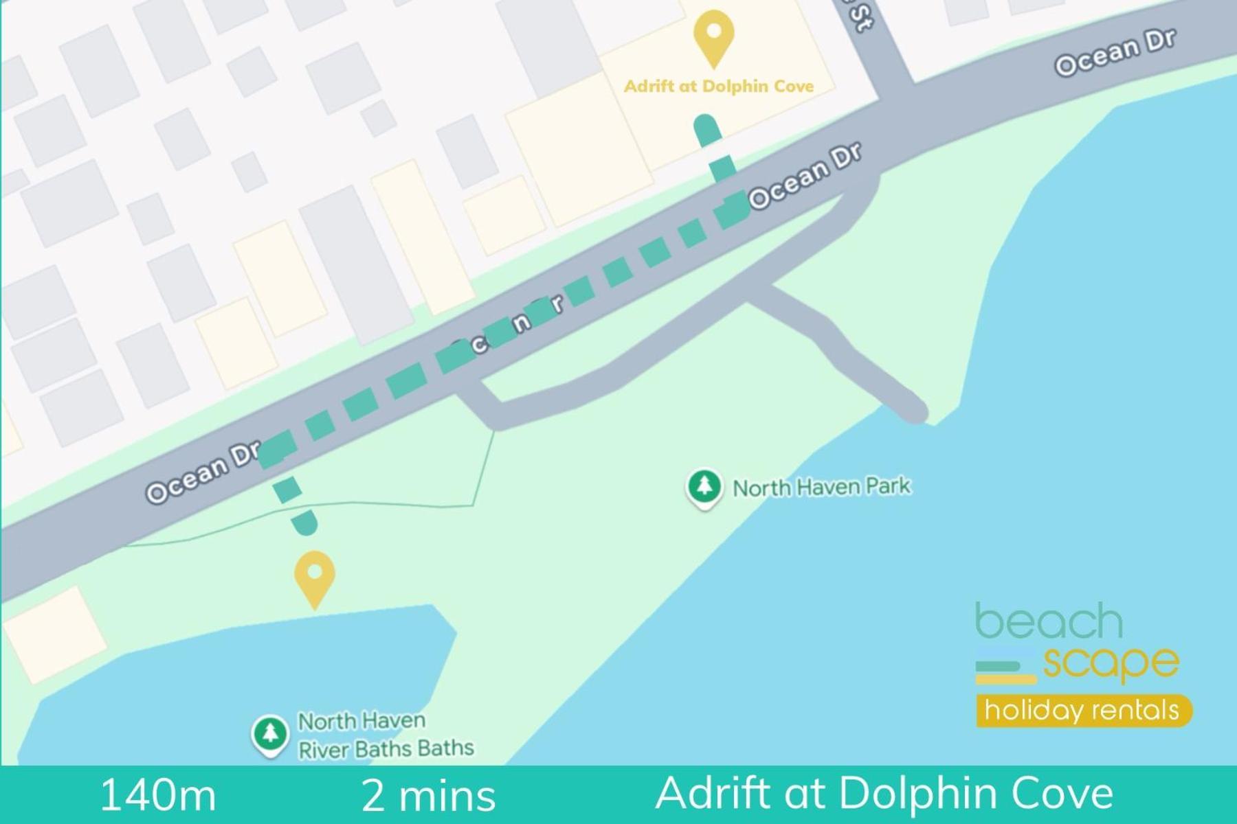 Adrift At Dolphin Cove Apt 5 - Riverfront Modern North Haven Kültér fotó